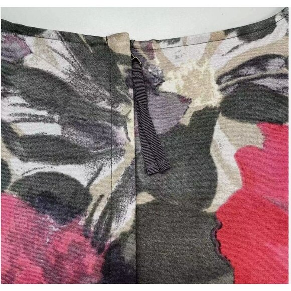 Banana Republic Dress Mad Men Joan‎ Floral cap sleeve Sheath A Line Retroglam - Picture 12 of 16